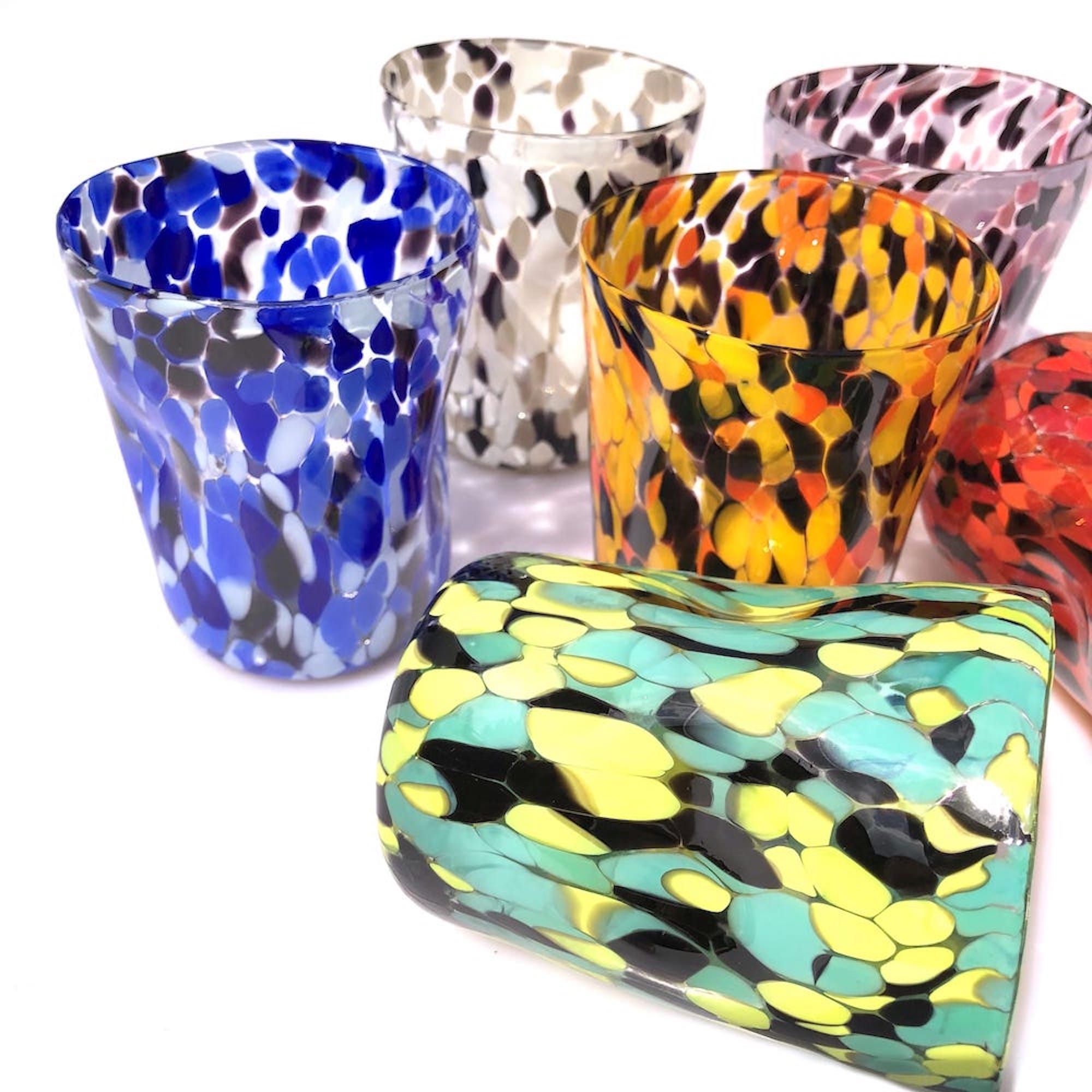 Набор из шести стаканов из муранского стекла ручной работы YourMurano готы ARCH-00146666 - Вид №8
