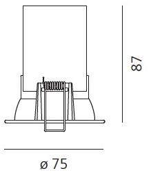 Artemide Светодиодный точечный светильник на потолок Parabola sun-id-1453304 - Вид №4