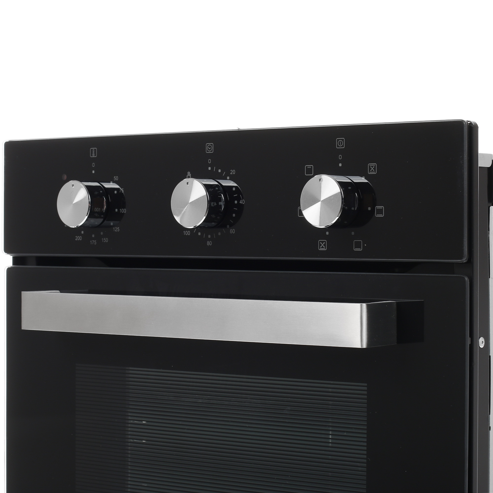 8160925 Электрический духовой шкаф HOMSair OEF451BK черный STDN-0102621 - Вид №3