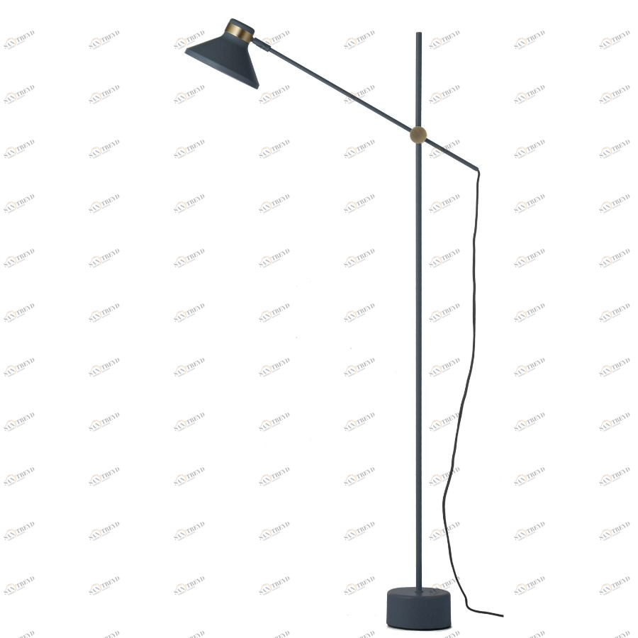 Лампа напольная MR, D19 см, темно-синяя матовая Frandsen 3275304011