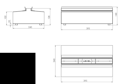 Наружная горелка для камина bioKamino BR400G ARCH-00147497 - Вид №10