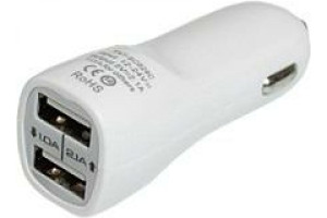 19812436 Разветвитель прикуривателя 2 USB без провода, в блистере 904117 Nord-Yada