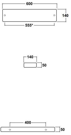 Olympia Ceramica Полка для ванной из керамики Tutto evo Tut060m101 - Вид №1