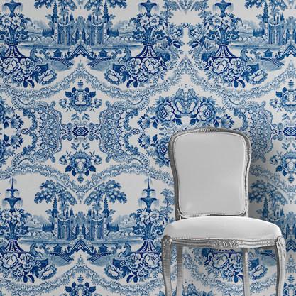 Mineheart Флизелиновые бумажные обои с цветочными мотивами  Wal/126-7-8-9  - Вид №6