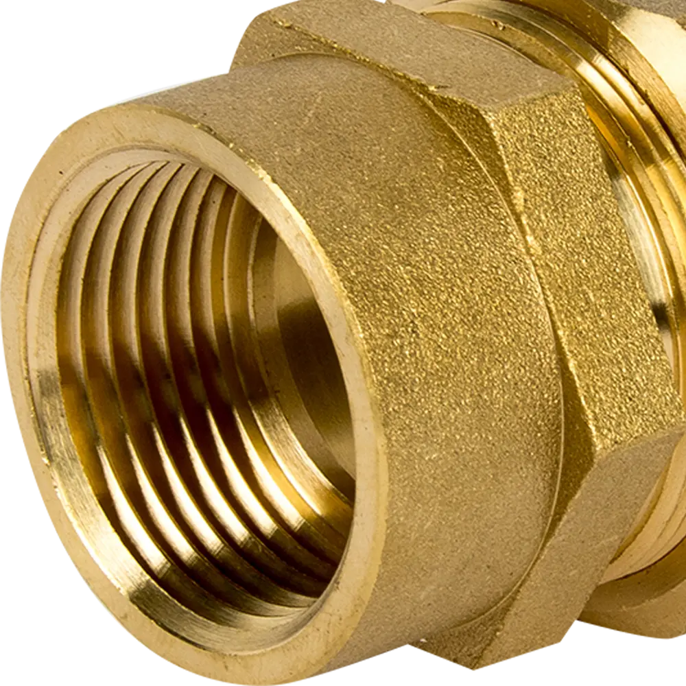 Муфта Neptun IWS обжимная внутренняя резьба 25 мм x 1" латунь STLM-2032853 - Вид №1