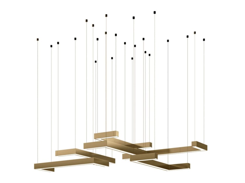 Металлический подвесной светильник Carpanese Home Contemporary ARCH-00148724