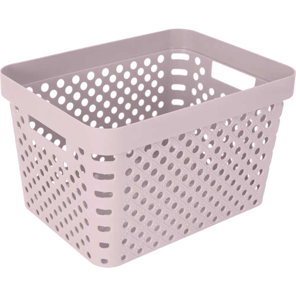 Корзина Eternity 36x27x22 см 17 л полипропилен цвет какао Santreyd STLM-2059409