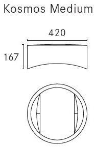 Cariboni group Светодиодный уличный фонарь из алюминия Kosmos sun-id-1351125 - Вид №3