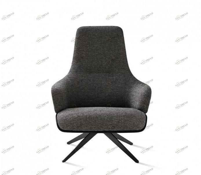 Molteni & C. Кресло из ткани с высокой спинкой sun-id-1512896