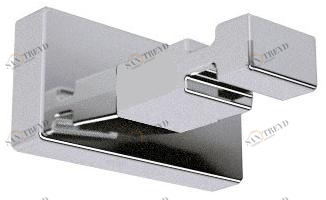 INDA® Крючок для халата из хромированной латуни Lea A1820a