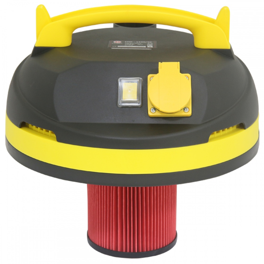 62514 Калибр Электрический строительный пылесос СПП-1500/25  - Вид №2