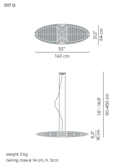 Алюминиевый светодиодный подвесной светильник LUCEPLAN Titania ARCH-00144636 - Вид №3