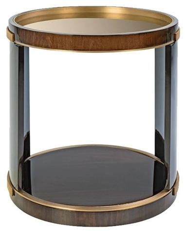 FRATO Круглый деревянный журнальный столик  Ffu260019aaa  - Вид №2