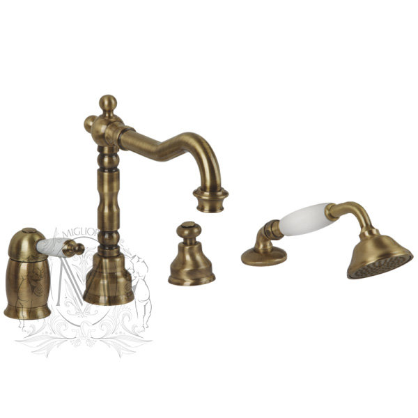 Смеситель MIGLIORE Oxford ML.OXF-6355.RA для ванны/душа - медь ML.OXF-6355.bi.RA - Вид №2