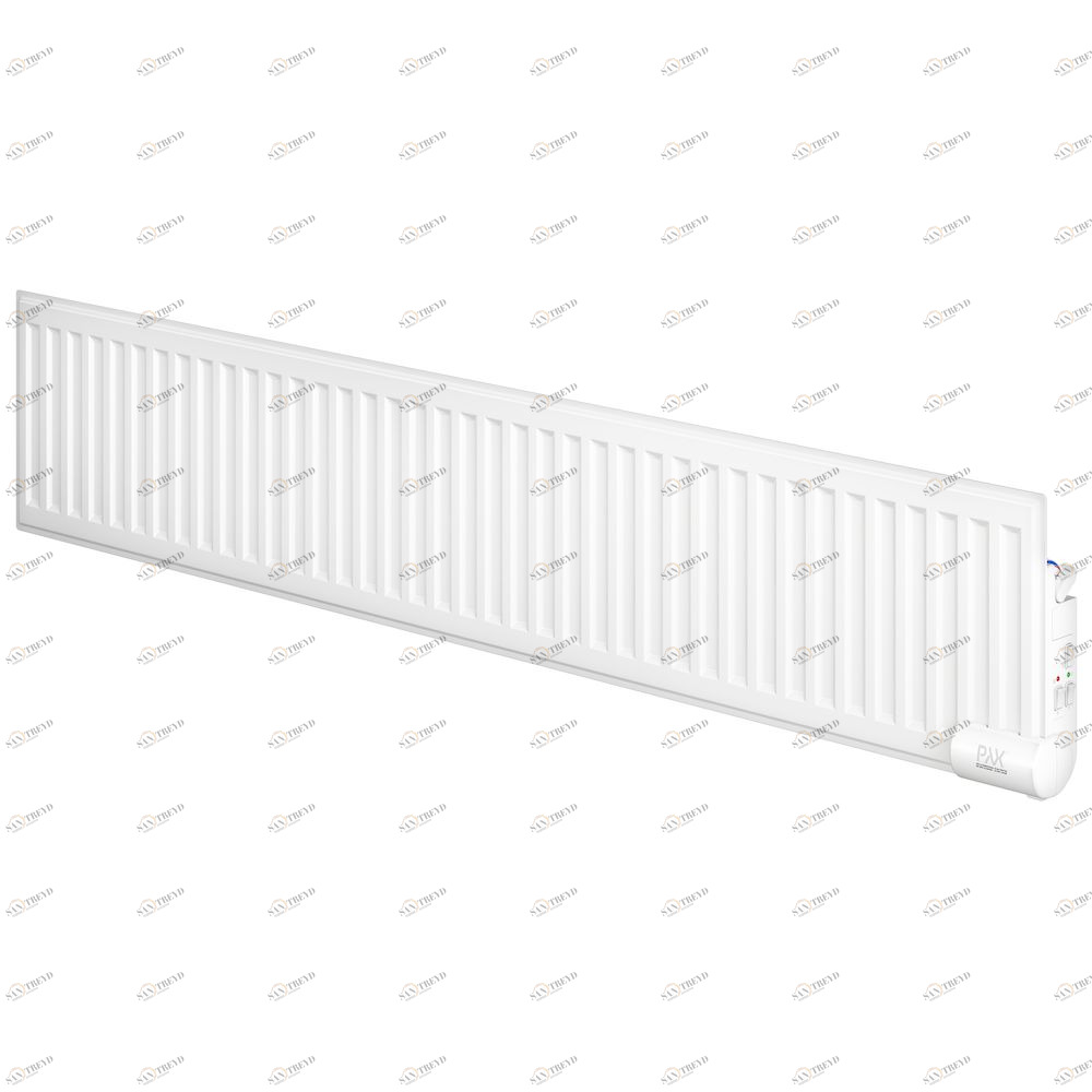 PAX 6274-2 Масляный электрический радиатор - размер 1200 x 300, 800W / 400V 