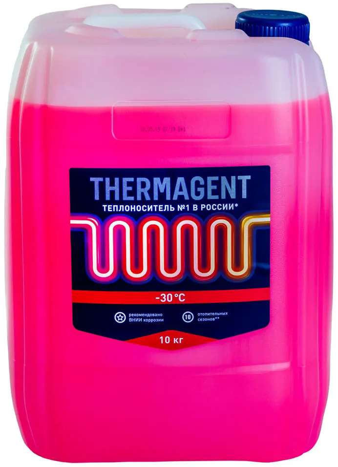 18073540 Теплоноситель Thermagent 910265 -30°C 10 кг этиленгликоль STLM-0009424