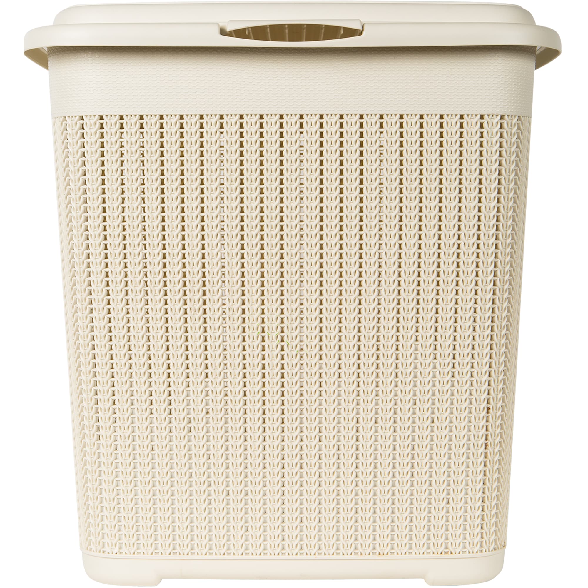 82132955 Корзина для белья «», 40 л, цвет бежевый Вязание Santreyd  - Вид №1