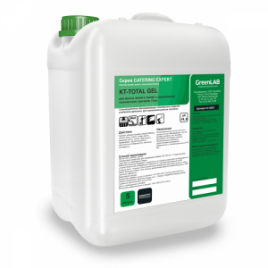 KT-513/5 GreenLAB KT - TOTAL GEL, 5 л. Для мытья печей и грилей с повышенным количеством пригаров. Гель.