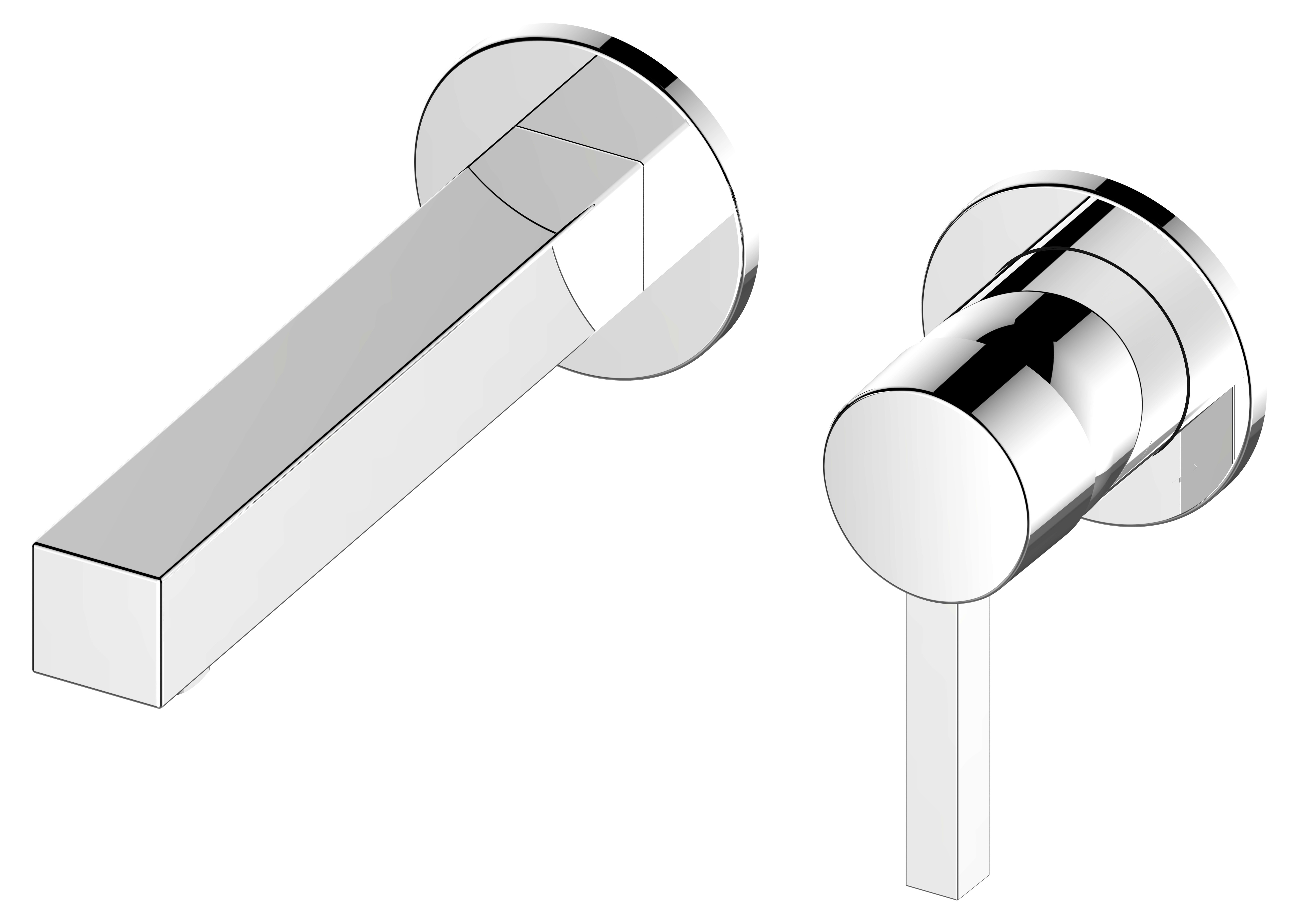 59016010202 Однорычажный смеситель для умывальника KEUCO Edition 90