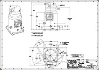 Danfoss SY — Герметичные спиральные компрессоры, R22, R134a, R407C SY240A4CBI Компрессор спиральный SY240A4CBI  - Вид №4