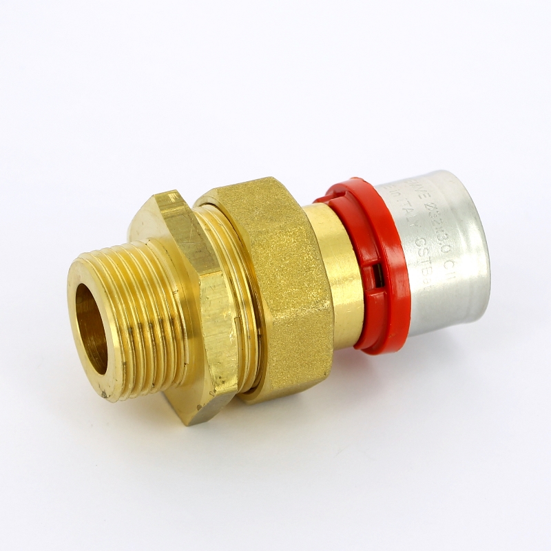 Муфта пресс-В Tiemme 40х1"1/2 с накид.гайкой 1650239 - Вид №2