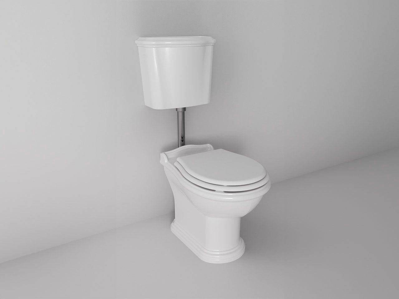 Напольный керамический туалет с внешней кассетой Park Avenue Crown ARCH-00142101 - Вид №1