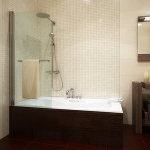 Шторка на ванну 90x150 GV-601 GUTEWETTER LUX PEARL