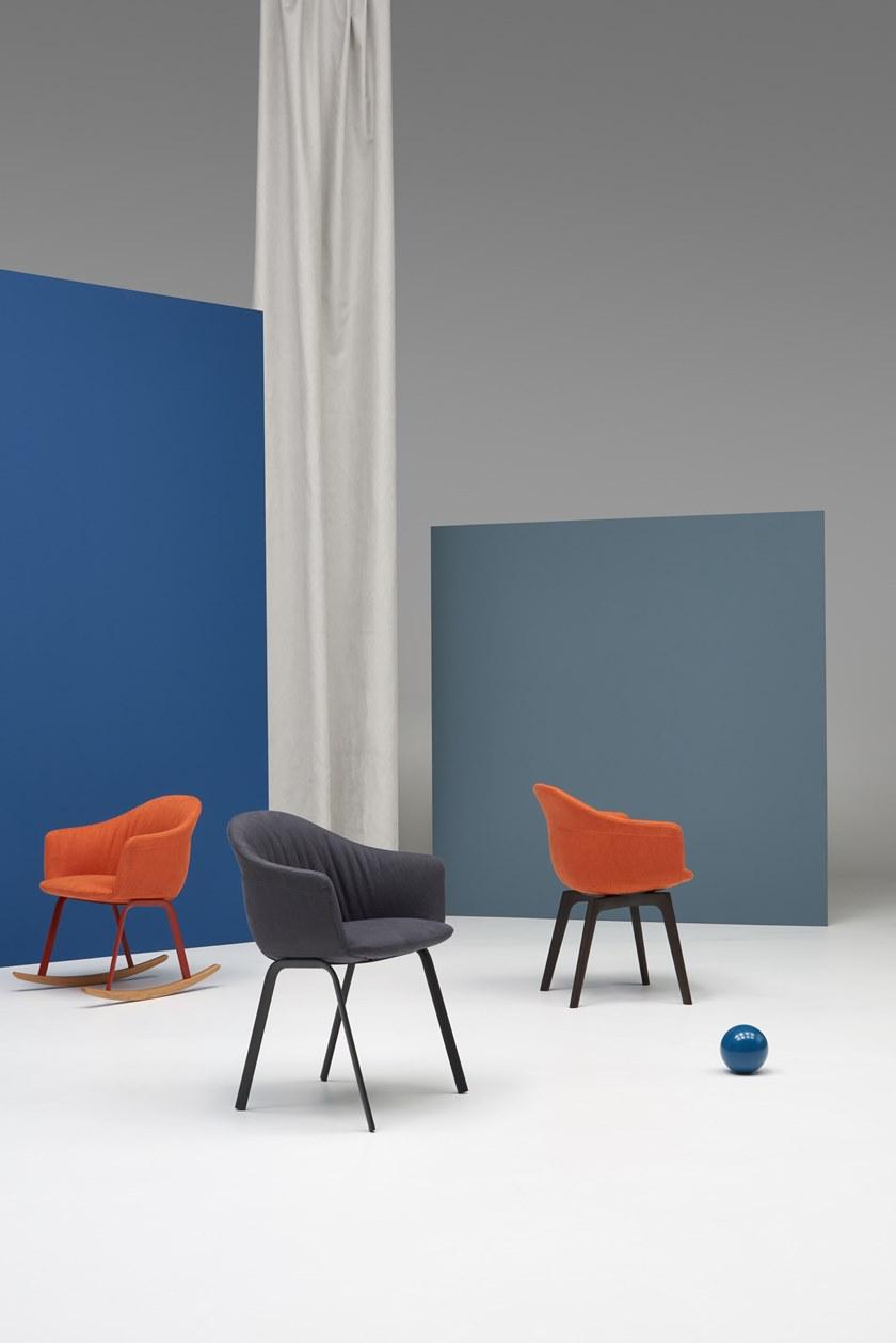 MDF Italia Кресло со съемным чехлом из ткани sun-id-1364253 - Вид №2