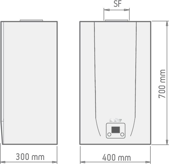Baltur Настенный котел открытого типа Perfecta sun-id-1393541 - Вид №1