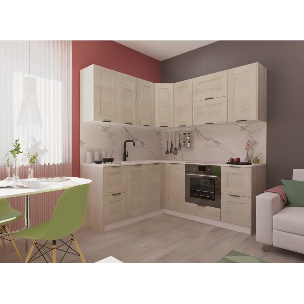 Фасад для кухонного ящика Delinia ID Касли 79.7x12.5 см из ЛДСП 86880982 STLM-1463325 - Вид №6