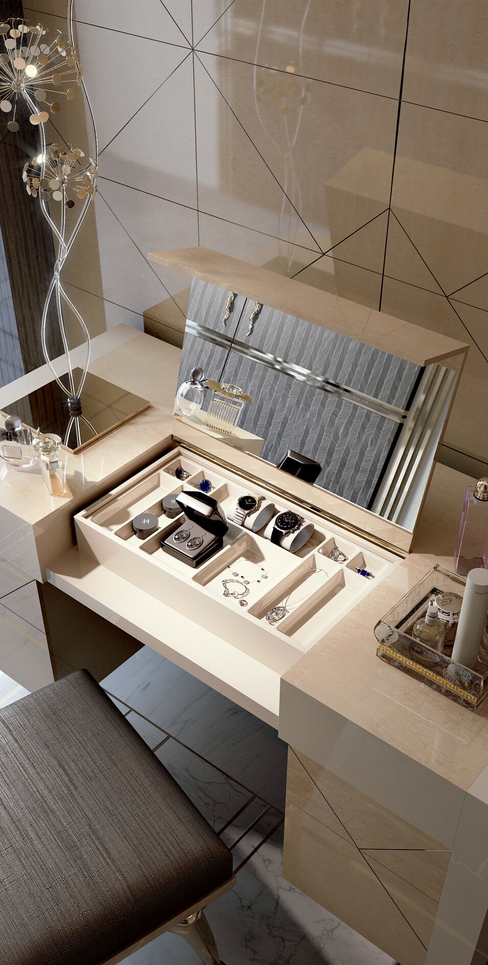 Деревянный туалетный столик Bizzotto Italia Symphony-Infinity ARCH-00007254 - Вид №1