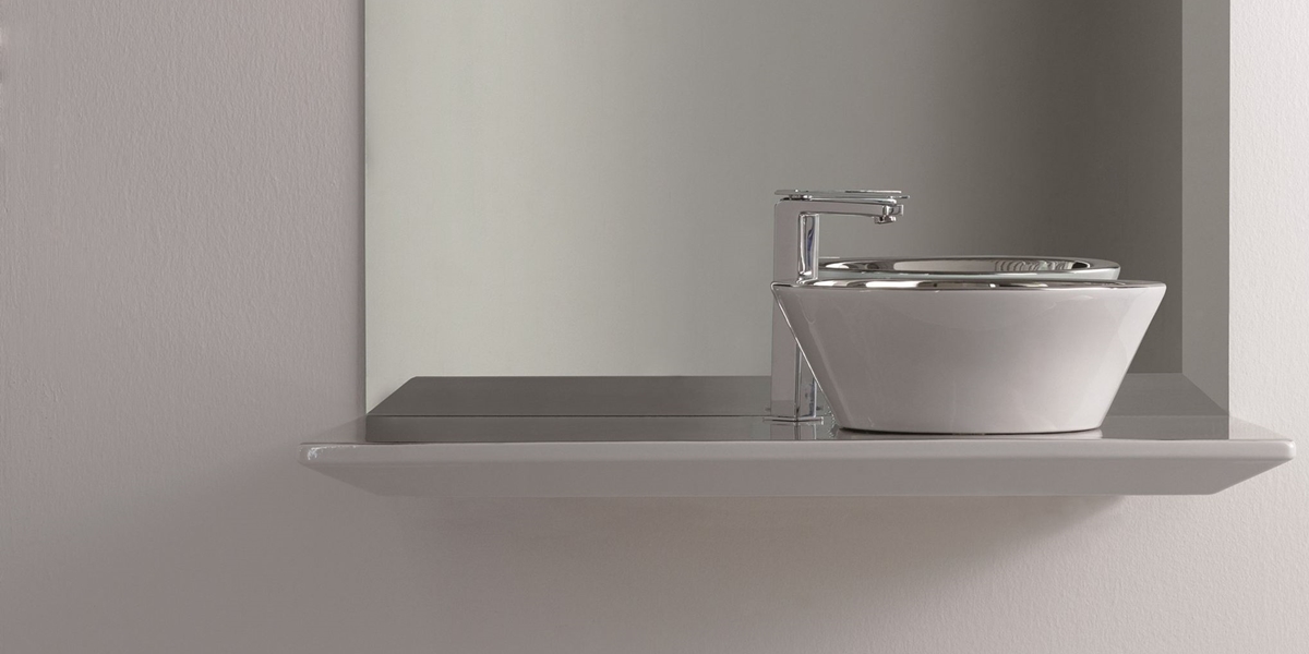 TDTO Накладная раковина на столешницу  овальная Olympia Ceramica  - Вид №1