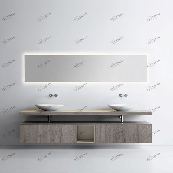 Комбинация ванной комнаты S105 в отделке WORLD Mineralmarmo / Venato Perla MILLDUE SINTESI SINTESI105