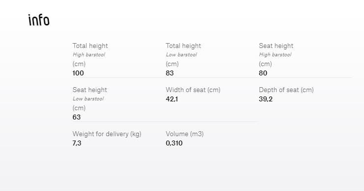 Деревянный табурет с подставкой для ног TON ARCH-00145243 - Вид №3