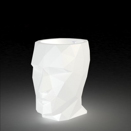 070595 Кашпо матовое светящееся LED RGBW DMX Battery 100см Vondom Adan - Вид №4