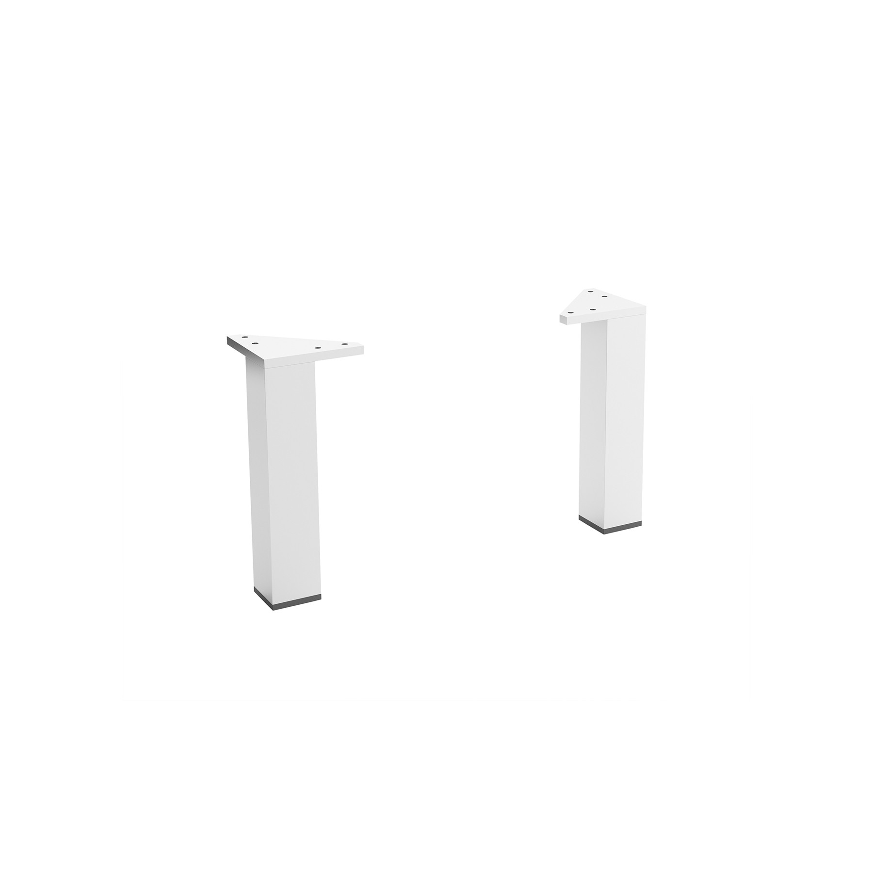 24123 SALGAR Комплект из 2 ножек ARENYS CHROME