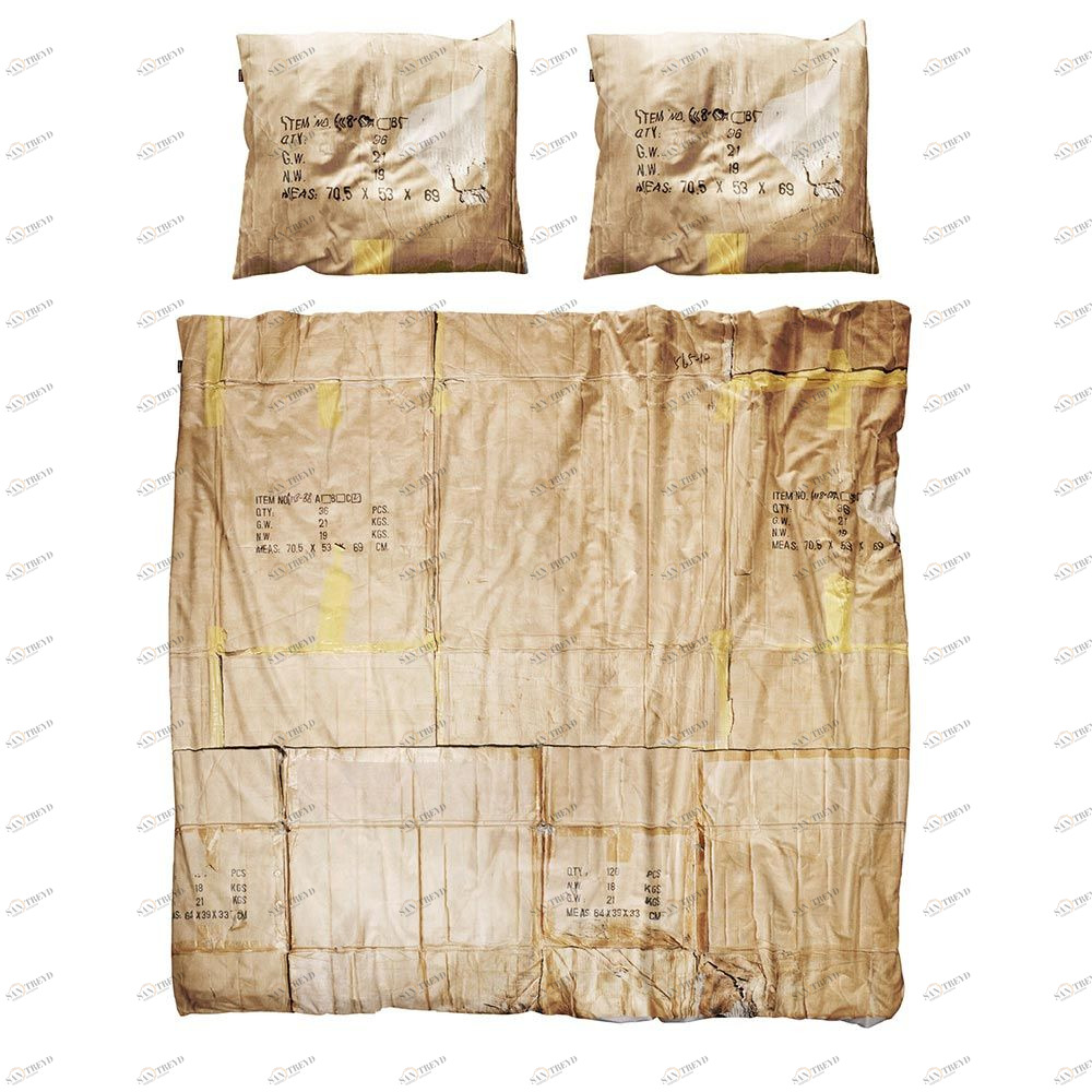 Комплект постельного белья "Коробки" 200х220 см SNURK CLOCH200X220CM