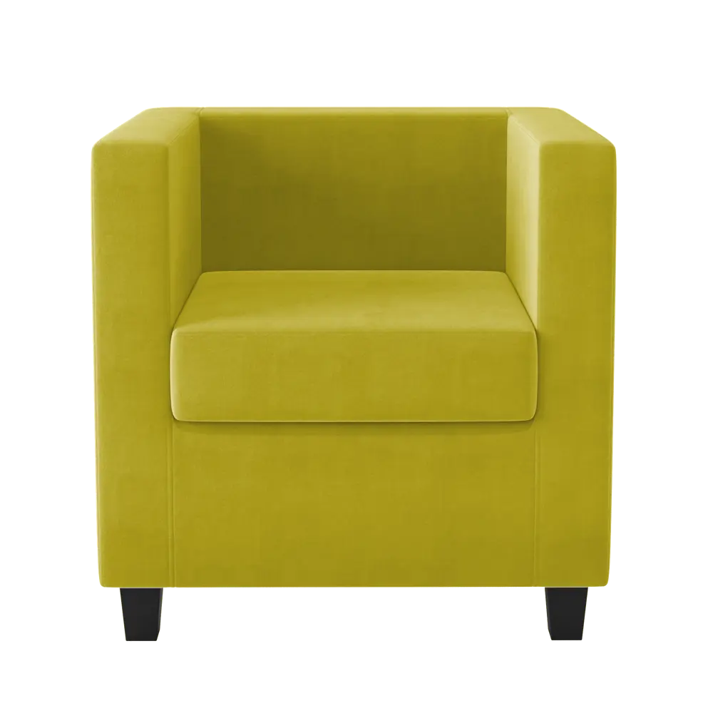 Кресло полиэстер Seasons Корса 73x65x73 см цвет желтый 85151538 STLM-2027015  - Вид №1