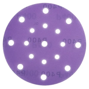 91837189 Круг шлифовальный Elsilber Purple Sandpaper EL-APS0400 P400 150x мм, 25 шт STLM-1502325