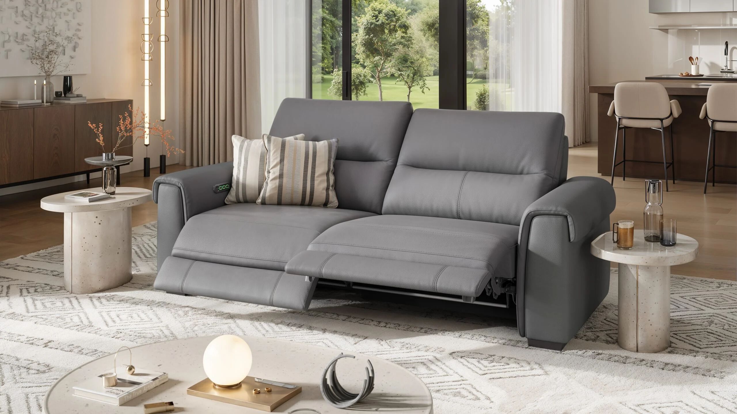 2-местный кожаный диван Sofanella Murano ARCH-00039287 - Вид №6