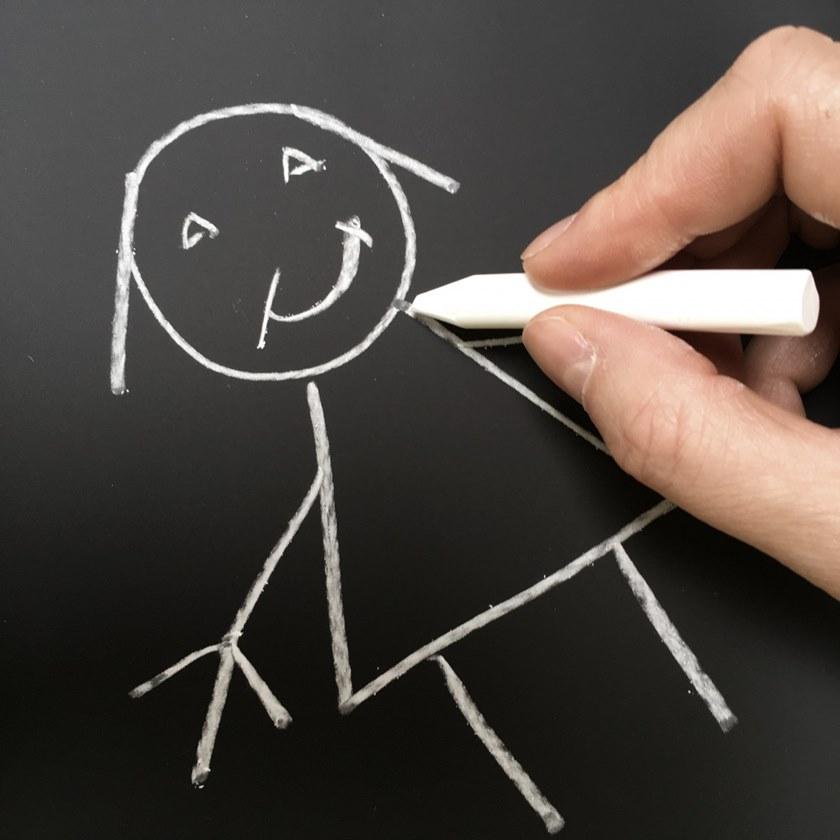 Groovy Magnets Магнитные виниловые обои Chalkboard sun-id-1438173 - Вид №15