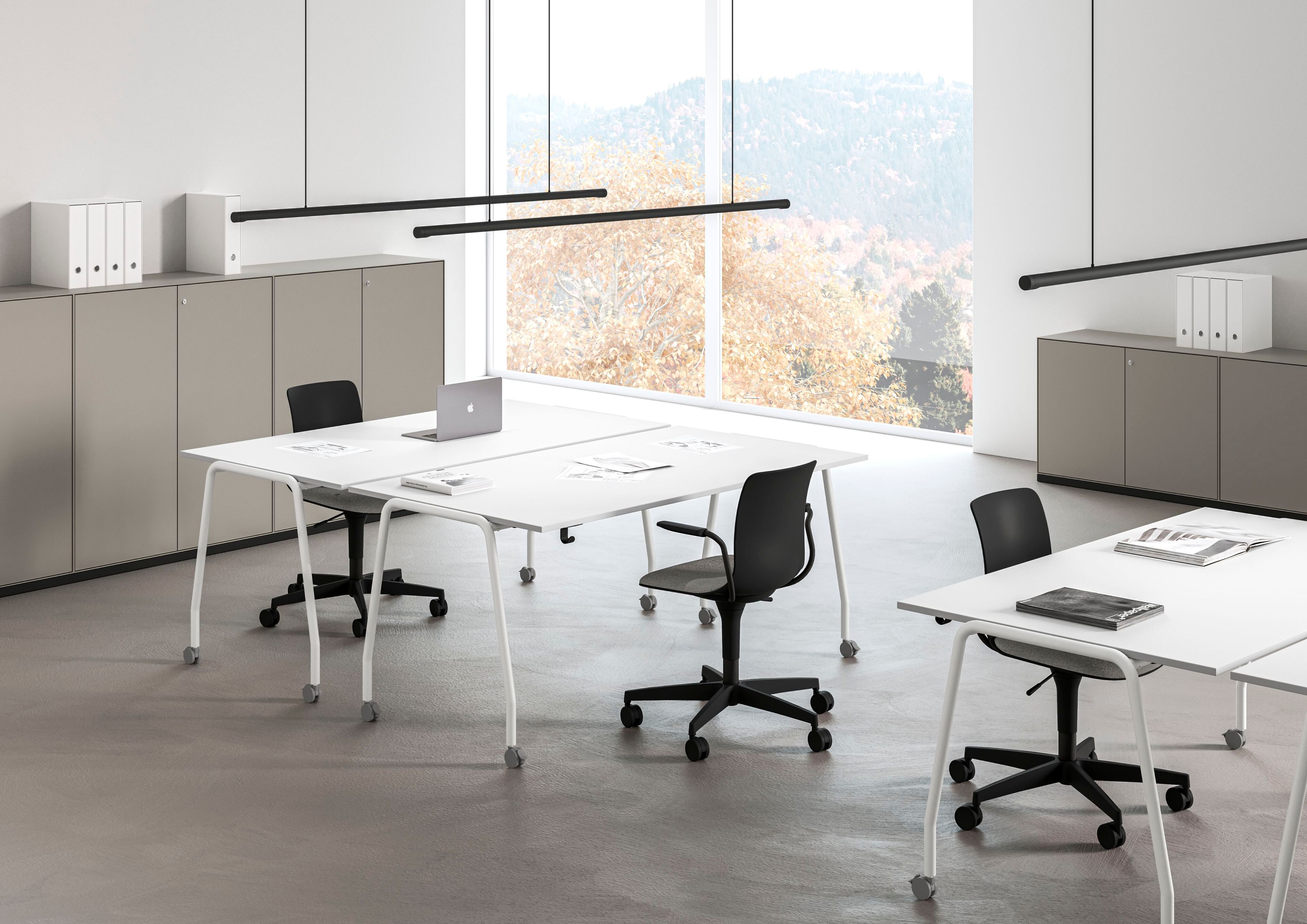 Деревянный стол на колесах IBEBI Boss ARCH-00049580 - Вид №2