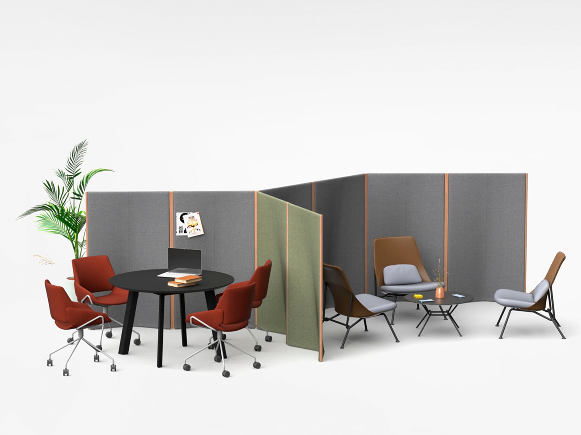 Отдельно стоящая офисная перегородка prostoria Separe ARCH-00062852 - Вид №5