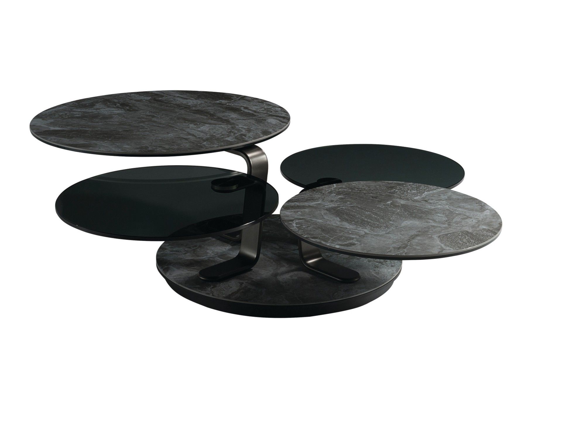 Круглый стол из стеклокерамики ROCHE BOBOIS QUARTET ARCH-00081418