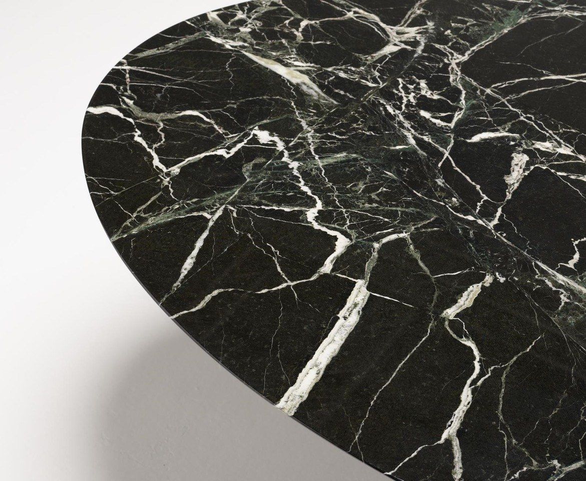 Круглый стол с мраморной столешницей и алюминиевым основанием Knoll ARCH-00136327 - Вид №2