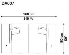 B&B Italia 3-х местный тканевый диван Dock sun-id-1376507 - Вид №86