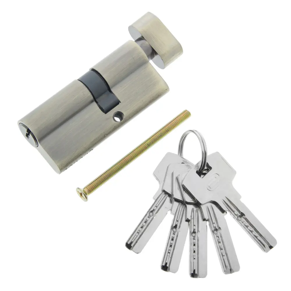 Цилиндр Standers ключ/вертушка 30х40 бронза,TT-CANB3040AB 17264061 STLM-2096442  - Вид №1