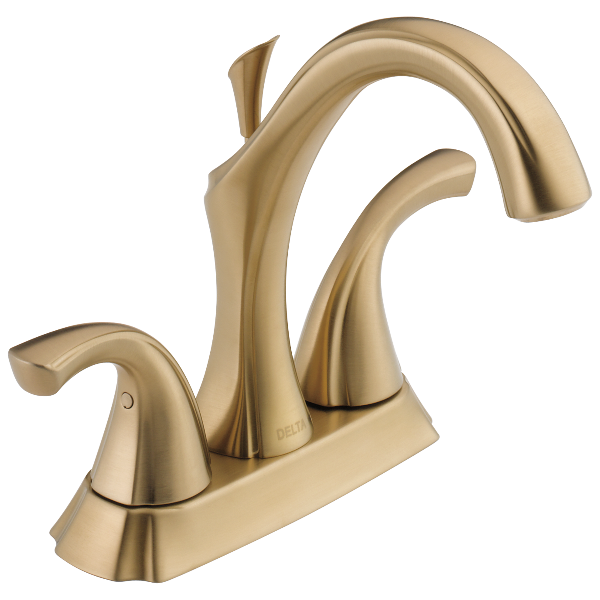 2592-CZMPU-DST Смеситель для ванной комнаты с двумя ручками Delta Faucet Addison Шампанское бронза 