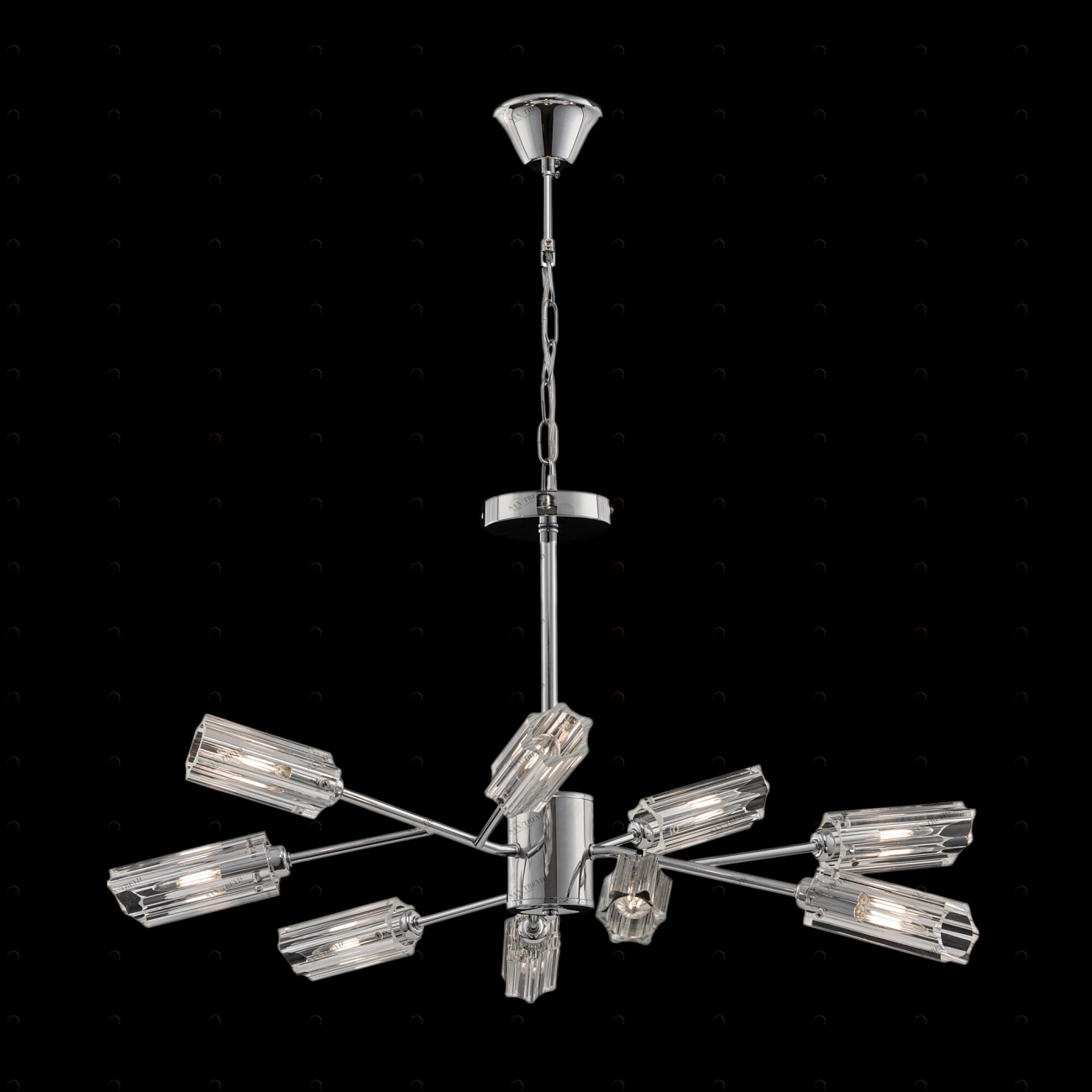 Люстра подвесная белая Alma FR5098PL-09CH FREYA MODERN 00-3956379 Белый