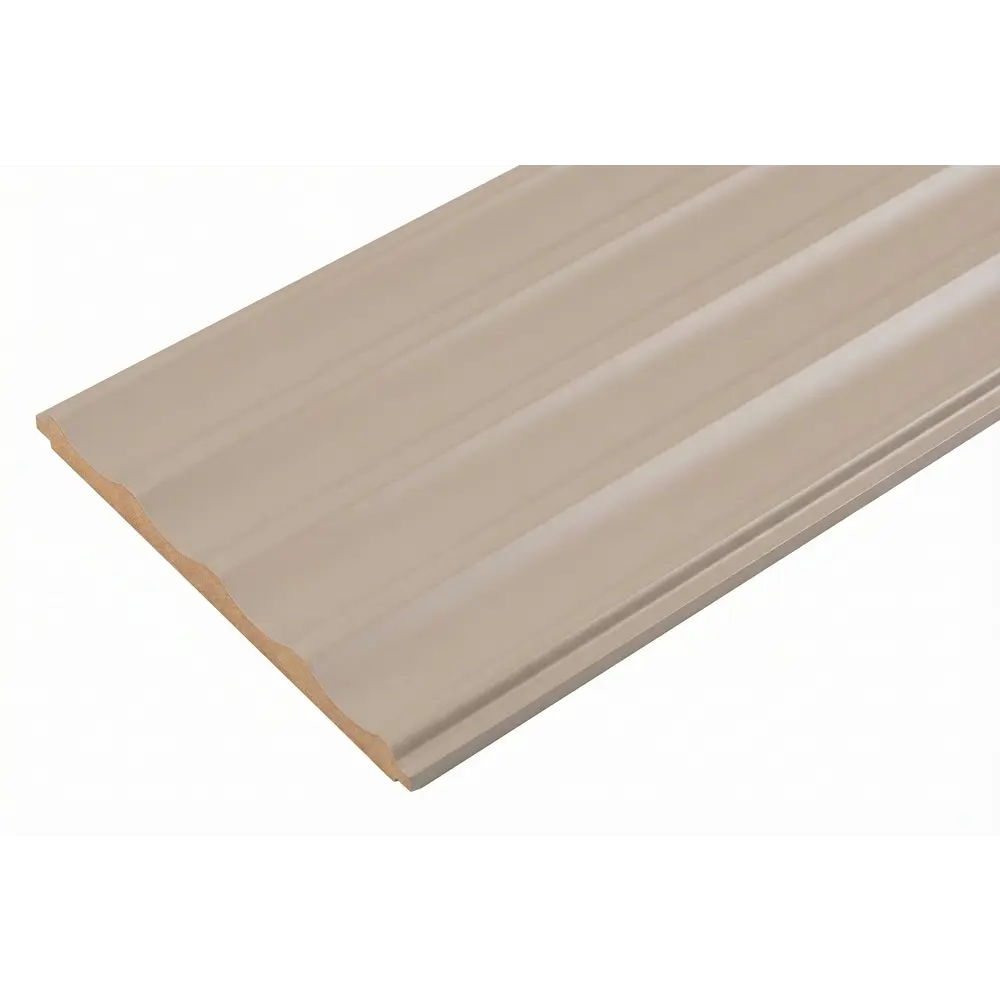 Реечная панель Волна прямоугольник МДФ цвет мокко 2700x122x12 мм 4 шт Santreyd STLM-2166281 - Вид №1